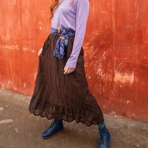 Woven petticoat slip in organic cotton | mullberry | New